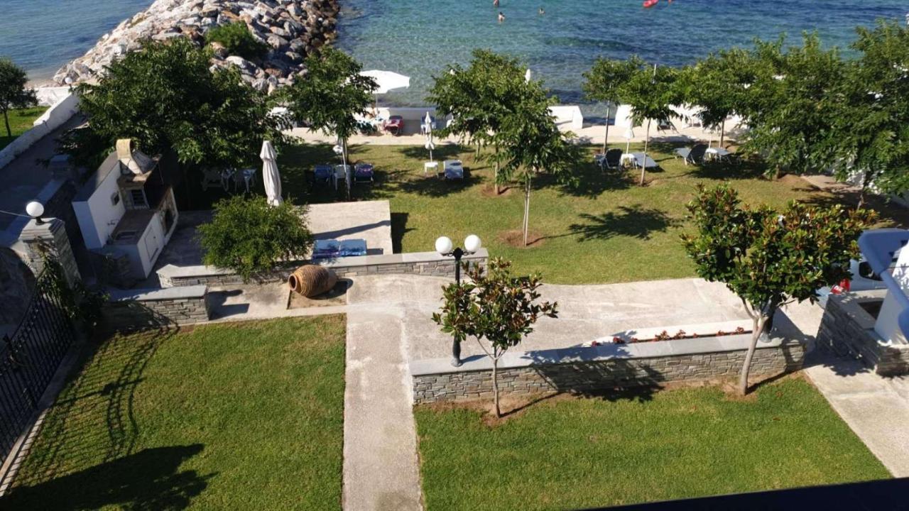 Aparthotel Pansion Alexandros By The Sea Nea Skioni Zewnętrze zdjęcie